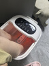 海尔（Haier）泡脚桶全自动软胶按摩足浴盆恒温加热小管家杀菌足浴桶洗脚盆生日礼物七夕节礼物HQY-J631W 实拍图