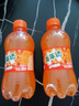 百事可乐美年达 Mirinda 橙味汽水碳酸饮料300ml*12瓶 便携小瓶 实拍图