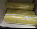 得力（deli）【24卷高性价比箱装】透明胶带高品质高粘封箱打包胶带 48mm*100y*48μm 附带封箱器JD419 实拍图