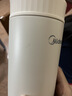 美的（Midea）便携式电热水杯 电热水壶 保温烧水杯 350ml迷你便携旅行出差 保温恒温一体加热杯 316L不锈钢内胆 0.35L 【精准控温】MK-DB35X22 实拍图
