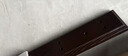 家逸 衣帽架壁挂 墙壁置物架 墙壁挂衣架 墙上实木挂钩 6钩胡桃色 实拍图