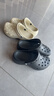 卡骆驰（CROCS）新款厚底云朵洞洞鞋送女友礼物206750 黑色   37-38 实拍图