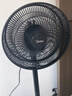 美的（Midea）【超级单品】七叶轻音立式电风扇家用柔风落地扇台式桌面小型风扇大风量节能摇头宿舍电扇 SAF30AB 实拍图