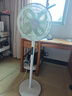 美的（Midea）【幸运草安睡1S】直流变频语音遥控电风扇家用卧室静音落地式风扇台式抗菌大风力一级能效节能电扇 实拍图