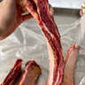 舍曼内蒙古黄膘牛排 散养黄牛肉牛肋排牛仔骨新鲜生牛肉 牛肋排（每块10厘米左右） 5斤+（韭菜花酱炖肉料） 实拍图