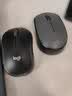 罗技（Logitech）M187P（同M186 M185外观）无线鼠标 办公鼠标笔记本电脑鼠标家用含2.4G接收器即插即用  黑色 实拍图