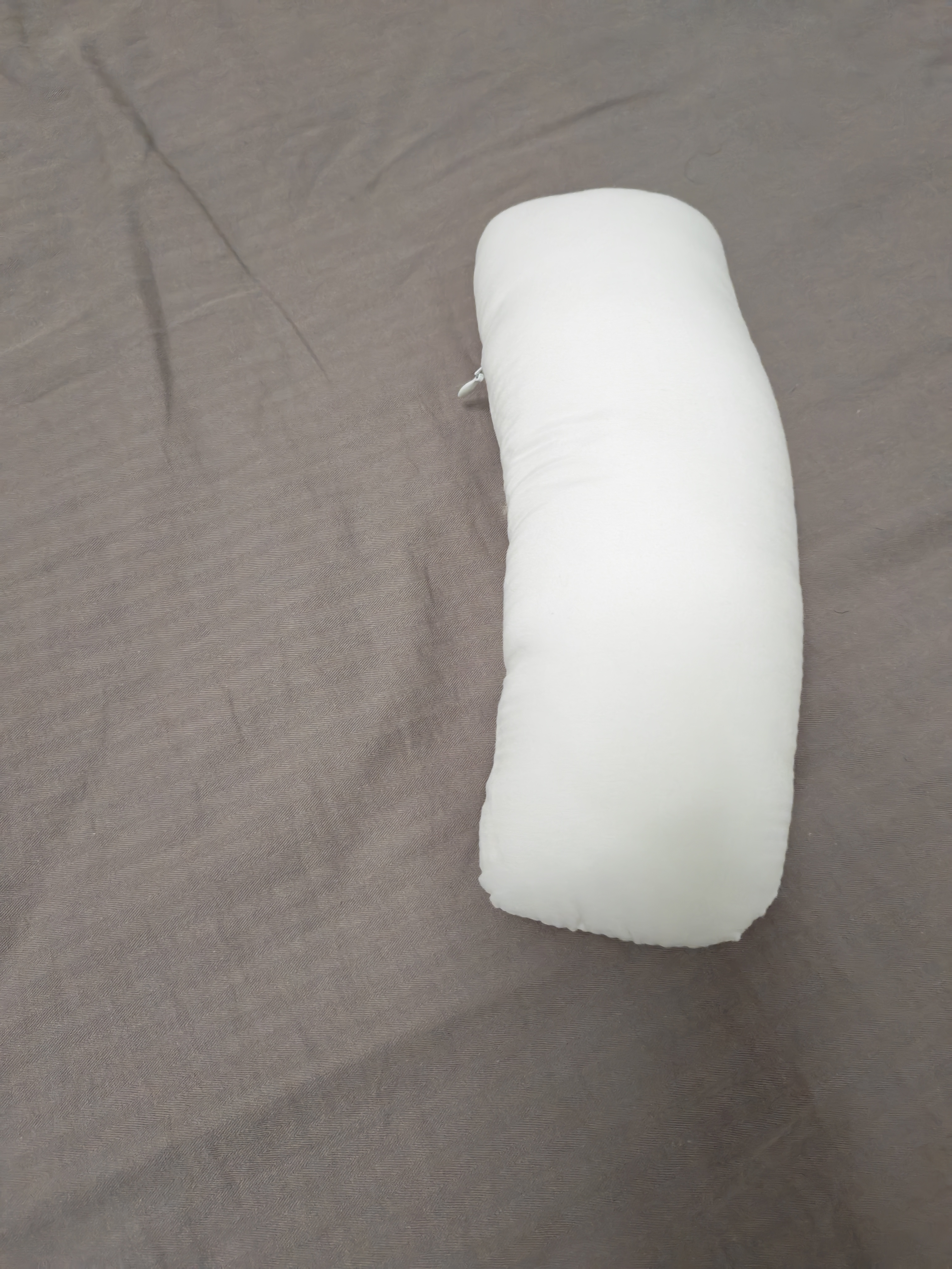 多米贝贝（Tomibaby）孕妇枕头护腰侧睡枕海豚托腹枕侧卧糖果抱靠枕EPS静音枕杏粉 实拍图