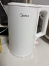 美的（Midea）电热水壶食品级304不锈钢自动断电双层防烫全钢无缝1.5L容量 MK-HJ1566 实拍图