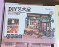 若态若来diy小屋小熊餐吧手工拼图积木儿童玩具生日七夕情人节礼物女 实拍图