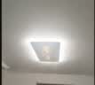 薄度创意led吸顶灯长方形无主灯客厅灯简约现代卧室灯超薄餐厅书房灯 110*60CM-无极调光-白框 实拍图