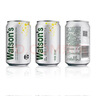 屈臣氏（Watsons）苏打水柠檬草味低糖0脂低卡饮料解腻调酒200mL*24罐整箱 实拍图