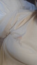 欧迪芬【100%棉抑菌】春夏女士睡衣女纯棉短袖可外穿家居服套装米白L 实拍图