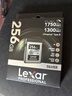 雷克沙（Lexar）256GB CFexpress Type B存储卡 读1750MB/s 富士佳能尼康适配 8K超清录制（SILVER） 实拍图