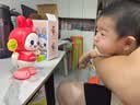 甜浪海抬头训练玩具婴儿玩具新生儿宝宝电动跳舞小兔子玩具会唱歌机器人 实拍图