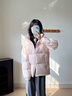 企鹅骆驼联名热能【雪泡芙】羽绒服男女同款保暖户外面包服M35CR28089 实拍图