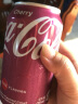 可口可乐美国进口Coca-Cola汽水原味樱桃香草味碳酸饮料355ml 美国可乐樱桃味355mL*12罐 实拍图