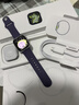 Apple/苹果 Watch S11 智能手表GPS款42毫米银色铝金属表壳雾紫色运动型表带S/M MEUT4CH/B 实拍图