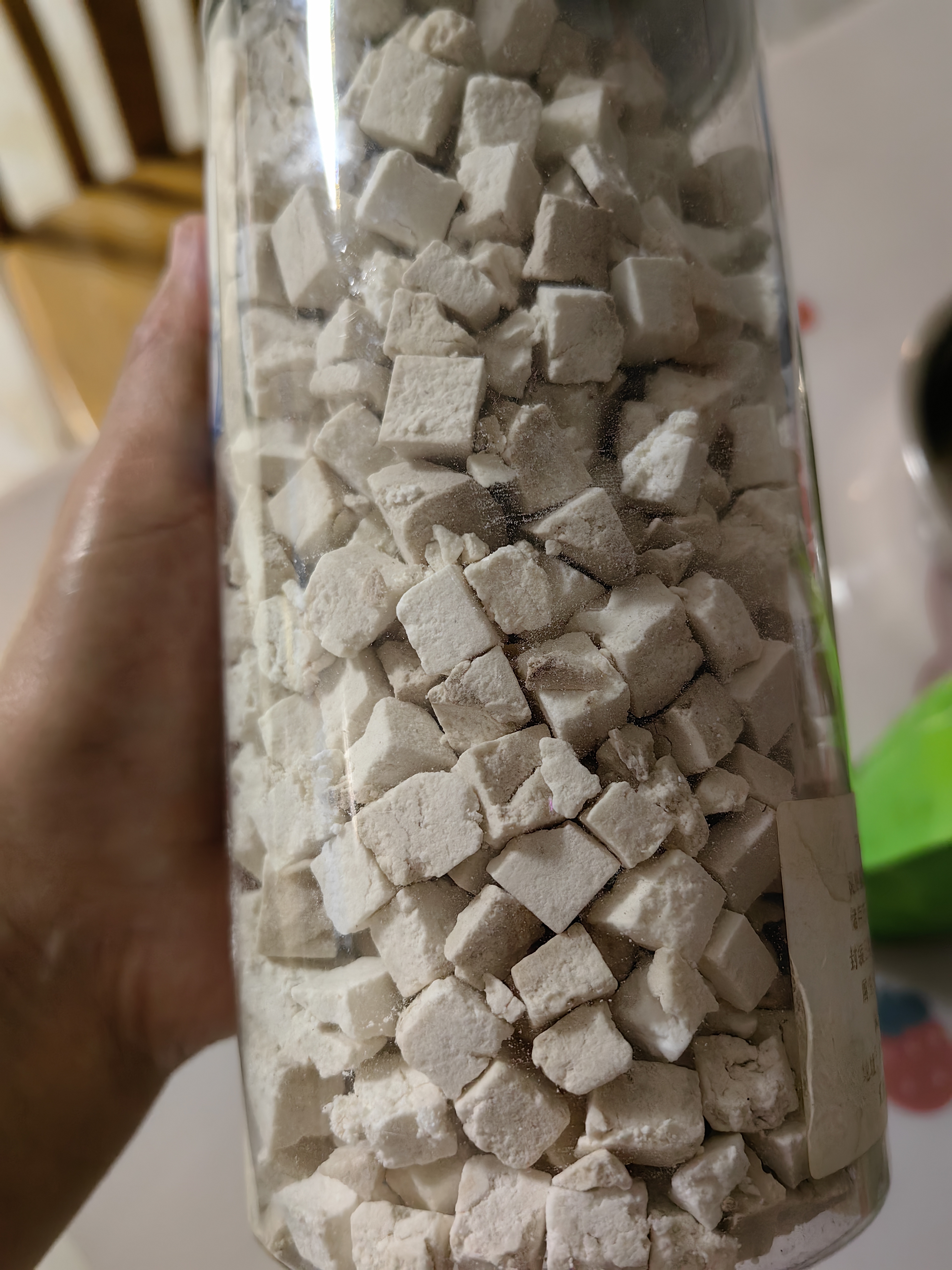 福茗源养生茶 白茯苓500g 特级品质茯苓块茯苓丁搭芡实茯苓薏米山药打粉 实拍图