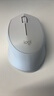 罗技（Logitech）M330 静音鼠标 无线鼠标 办公鼠标 右手鼠标 带无线微型接收器 白色 实拍图