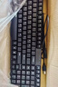 雷柏（Rapoo）NX1720 104键有线键盘鼠标套装 全尺寸笔记本电脑台式机办公键鼠套装 防溅洒设计一体式掌托 黑色 实拍图