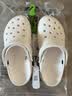 卡骆驰（CROCS）贝雅卡骆班洞洞鞋|205089 黑色/白色-066   40 (250mm)   实拍图