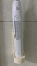 飞利浦（PHILIPS）声波电动牙刷钻石3系 5倍洁齿5种模式 洁净亮白2刷头 七夕情人节礼物送男士/女友 HX5181/01白 实拍图