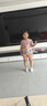 361°儿童泳衣女童泳镜泳帽套装可爱印花短袖连体游泳衣中小童女孩泳装 实拍图