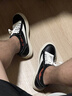 马登厚底ro板鞋男高级感夏季男士帆布鞋黑色百搭增高cleanfit休闲鞋 黑白色 【VIBE风/情侣同款厚底增高鞋/2026新款皮鞋】 43 (265mm) 男码 实拍图