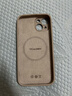 奶小鸭（NEYAA）适用苹果14手机壳 iphone14保护套镜头全包超薄Magsafe磁吸充电液态硅胶防摔简约男女款 钛原色 实拍图