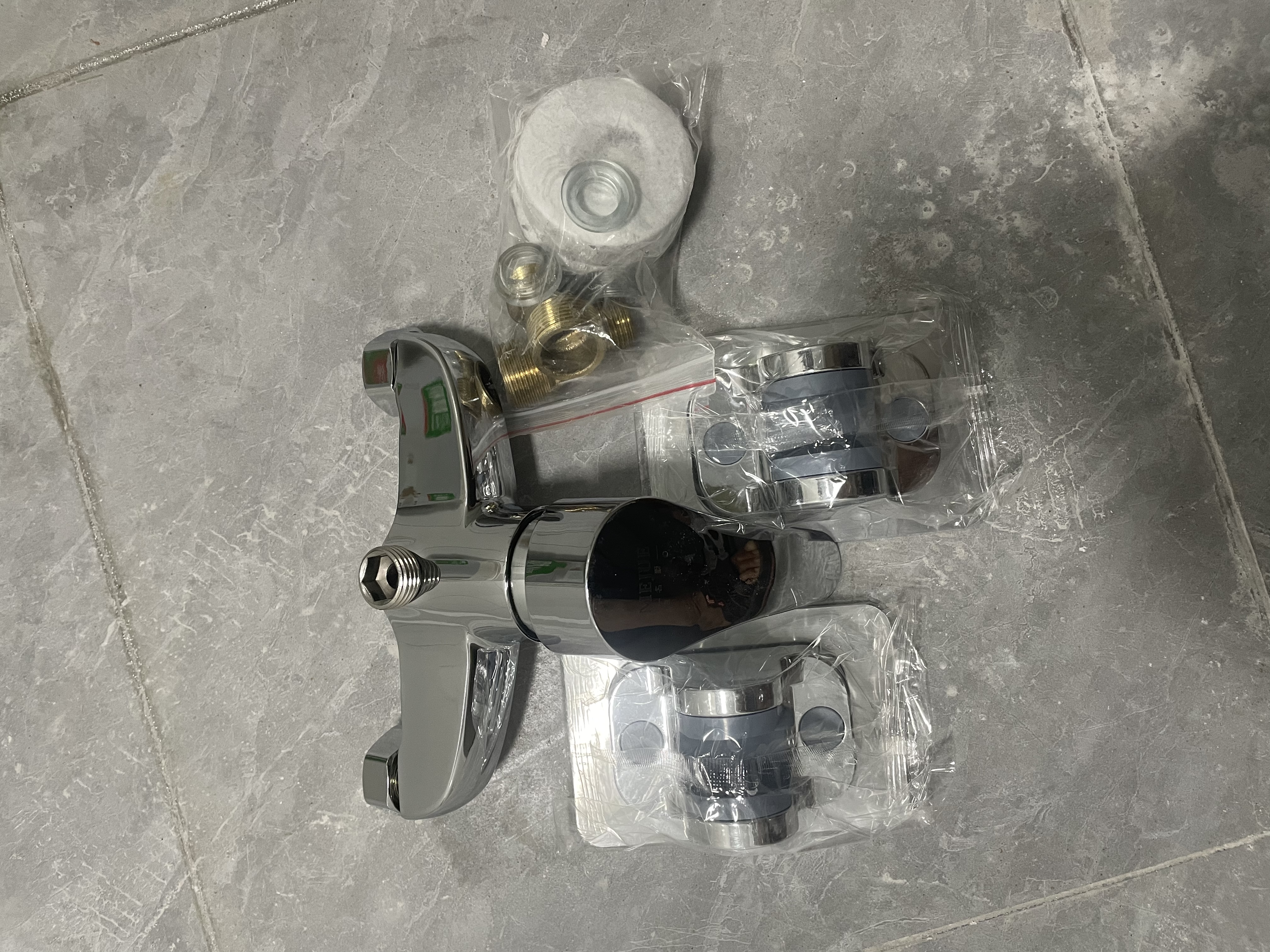 名爵（MEJUE）淋浴水龙头卫生间冷热混水阀黄铜加厚暗装花洒开关混水器Z-013182 实拍图