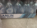 三麟苏打水335ml*24瓶 无糖原味气泡水整箱装苏打汽水 0糖0卡0脂 实拍图