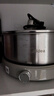 美的（Midea）钛钢0涂层电火锅电煮锅不锈钢有钛火锅专用锅分体可拆速沸6.5L电火锅电热锅多功能锅HGS30G1Ti 实拍图