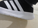 阿迪达斯（adidas）男鞋跑步鞋运动鞋轻便减震防滑休闲鞋 黑/白 44.5 实拍图