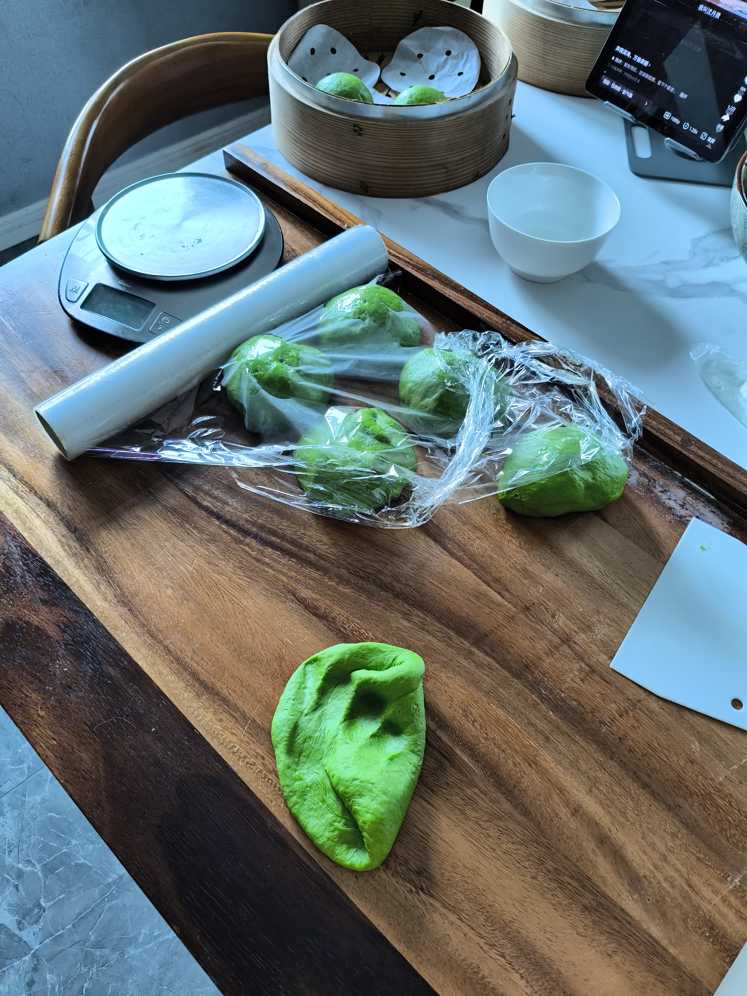 百钻小麦粉中筋面粉500g*3袋家用自制包子馒头花卷面条饺子粉烘焙原料 实拍图