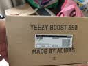 阿迪达斯YEEZY350魔鬼辣椒椰子透气新年红男女休闲鞋GW6945 41 实拍图