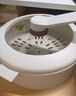 美的（Midea）电煮锅 小电锅 电蒸锅 宿舍小锅多功能锅辅食锅 1.6L学生寝室一体泡面小火锅电煮锅XZE2017 配蒸笼 实拍图