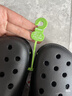 卡骆驰（CROCS）经典玛丽珍芭蕾洞洞鞋|210581 黑色   37 /38(230mm) 实拍图