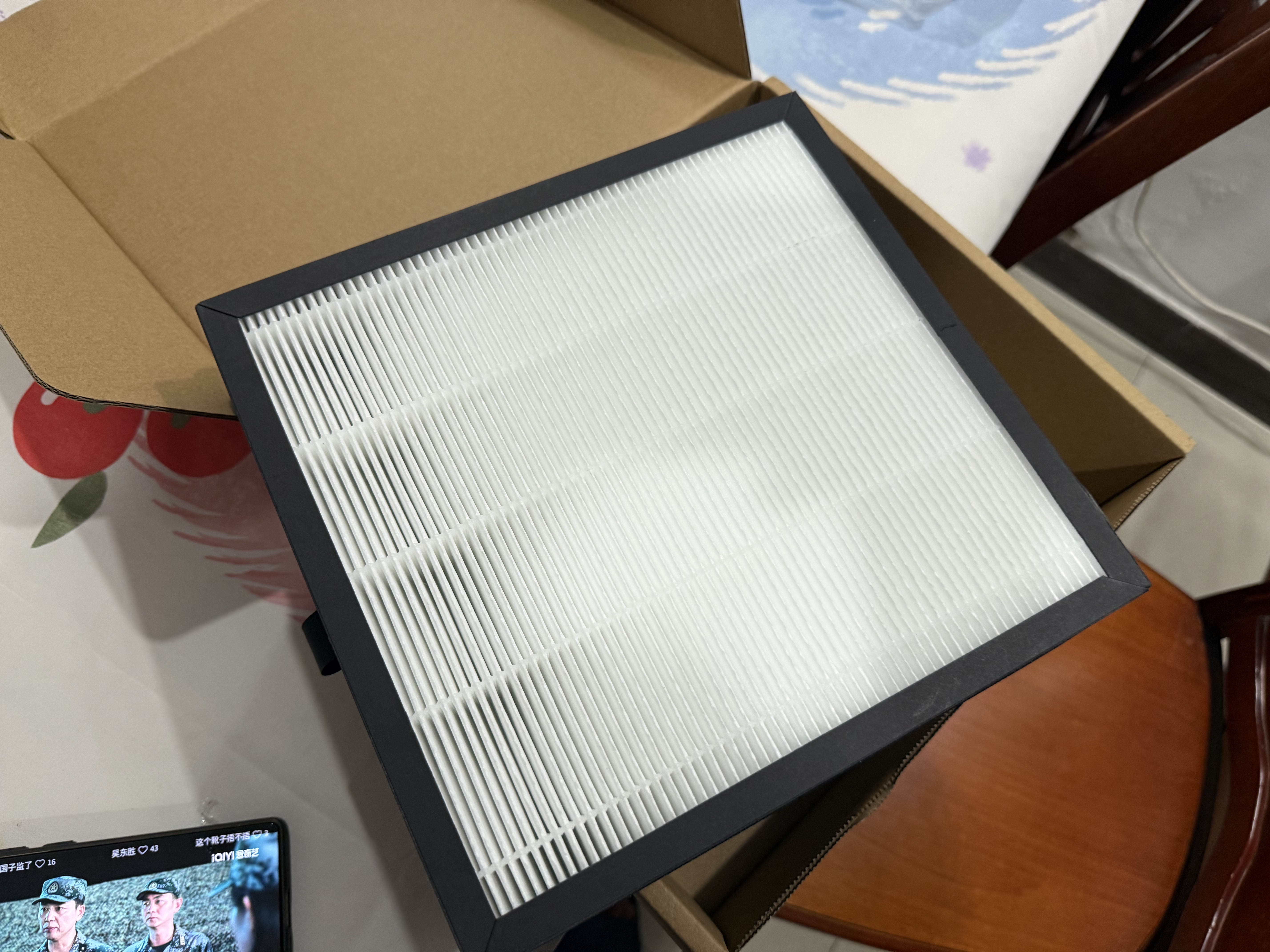 适配小米新风机滤芯A1/C1/G1高效300 150 80风量智米新风挂式立式空调滤网 A1抗菌款除霾款 实拍图