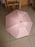 【全网爆款】手动UV折叠雨伞男女晴雨伞两用防晒遮阳黑胶伞 【新人福利】7骨 纯色随机无黑胶 实拍图