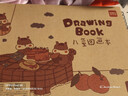 得力（deli）【包邮】4本装16K儿童图画本画画大号手绘涂画本幼儿园小学生加厚白纸线圈本学生开学文具 实拍图