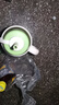 【京东物流】水杯冰霸吸管杯高颜值学生茶水分离大容量杯子 肚肚杯1个-浅绿色 实拍图
