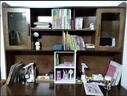 芈迪北欧实木书桌双人桌家用卧室中小学生学习桌书架储物写字桌椅套装 胡桃色单桌 180cm*60cm*75cm双抽屉 实拍图