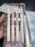 咔巴熊立体小猫按动笔文具CS双珠中性笔中小学生必备高颜值水笔速干不脏手考试签字笔 嘿！喵星人-粉白 实拍图