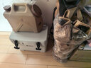 牧高笛（MOBIGARDEN）月亮椅 户外露营便携靠背钓鱼椅懒人椅家庭休闲折叠椅 【月亮高背椅】四季款 细沙黄（单个） 实拍图