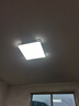 惠普精工卧室吸顶灯led现代简约餐厅书房灯具方50*50cm遥控三色 实拍图