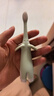 布朗博士婴儿乳牙刷 0-3岁软毛护龈训练款 防蛀牙启蒙学习牙刷（大象绿） 实拍图