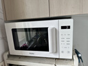 海尔（Haier）家用微波炉 20L小型快捷平板式微波炉 360°加热易清洁内胆智能菜单 一键解冻触控面板HW-E20Y2W 实拍图