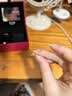 周大福爆闪猫眼珠黄金戒指女11号约0.9g EOF1982生日礼物 实拍图