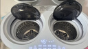 美的（Midea）双子座分区洗衣机 迷你小型全自动脱水内衣裤袜台式波轮双桶 高温煮洗除菌除螨 洗袜子机内裤机 双桶分区洗-MNBB10VH70E双缸1kg 实拍图