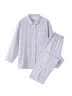 MUJI[自营限定款]女士无侧缝 双层纱织睡衣 纯棉家居服 薰衣草色 M 实拍图